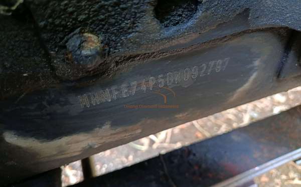 MITSUBISHI COLT DIESEL FE 74