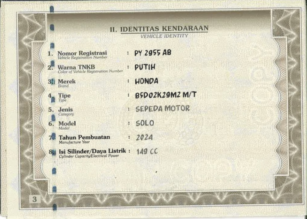 HONDA VERZA 150