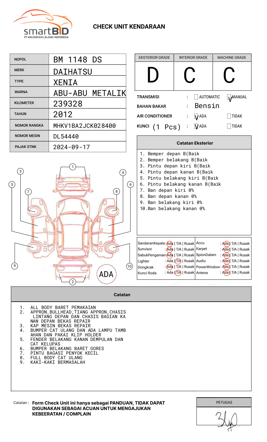 DAIHATSU XENIA