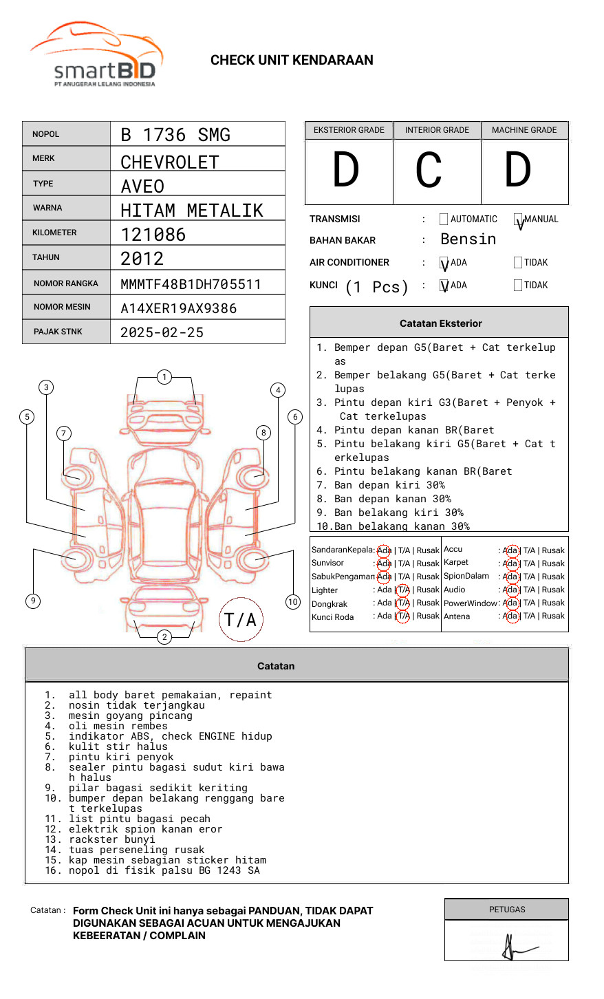CHEVROLET AVEO 1.4 LT