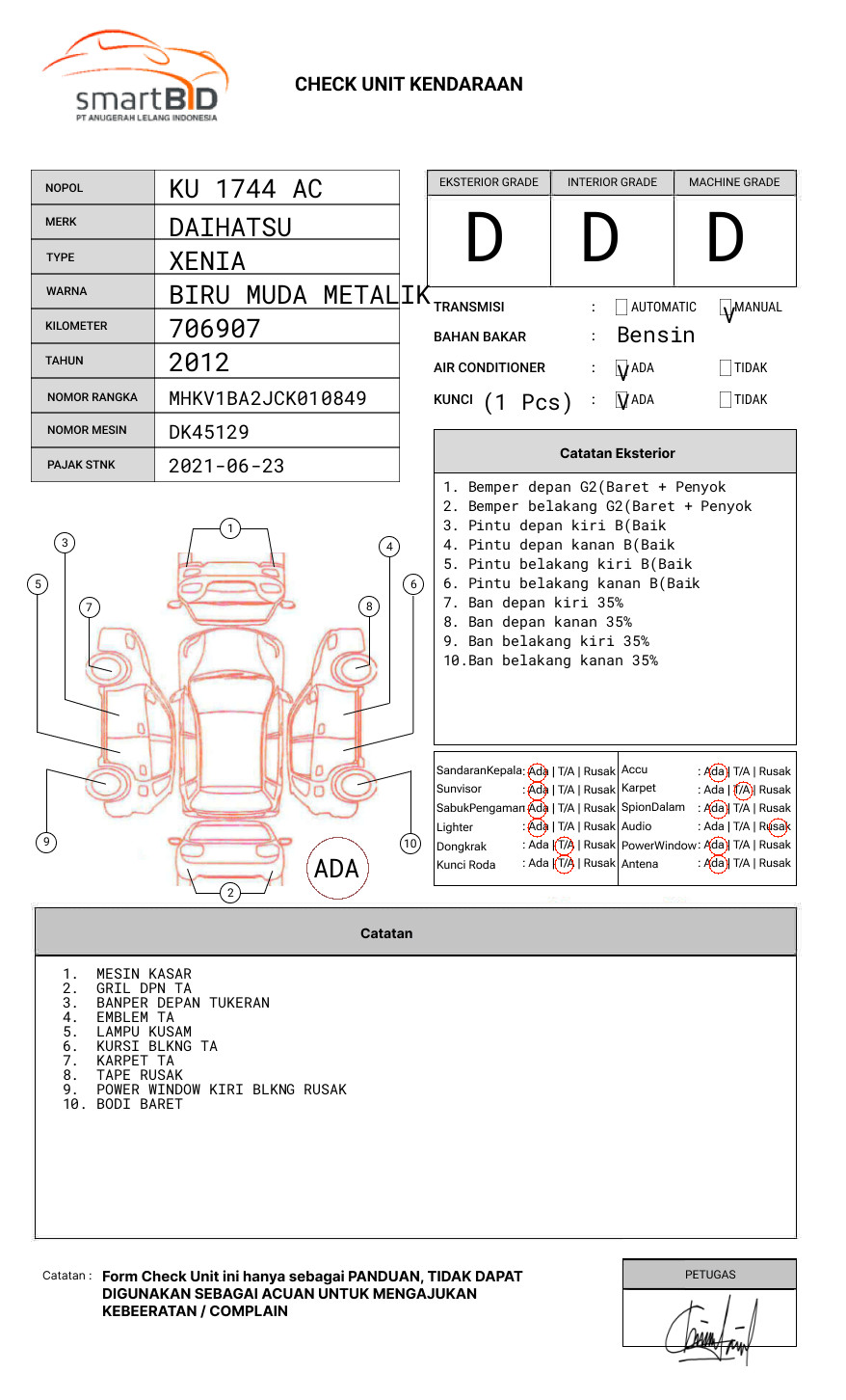 DAIHATSU  XENIA