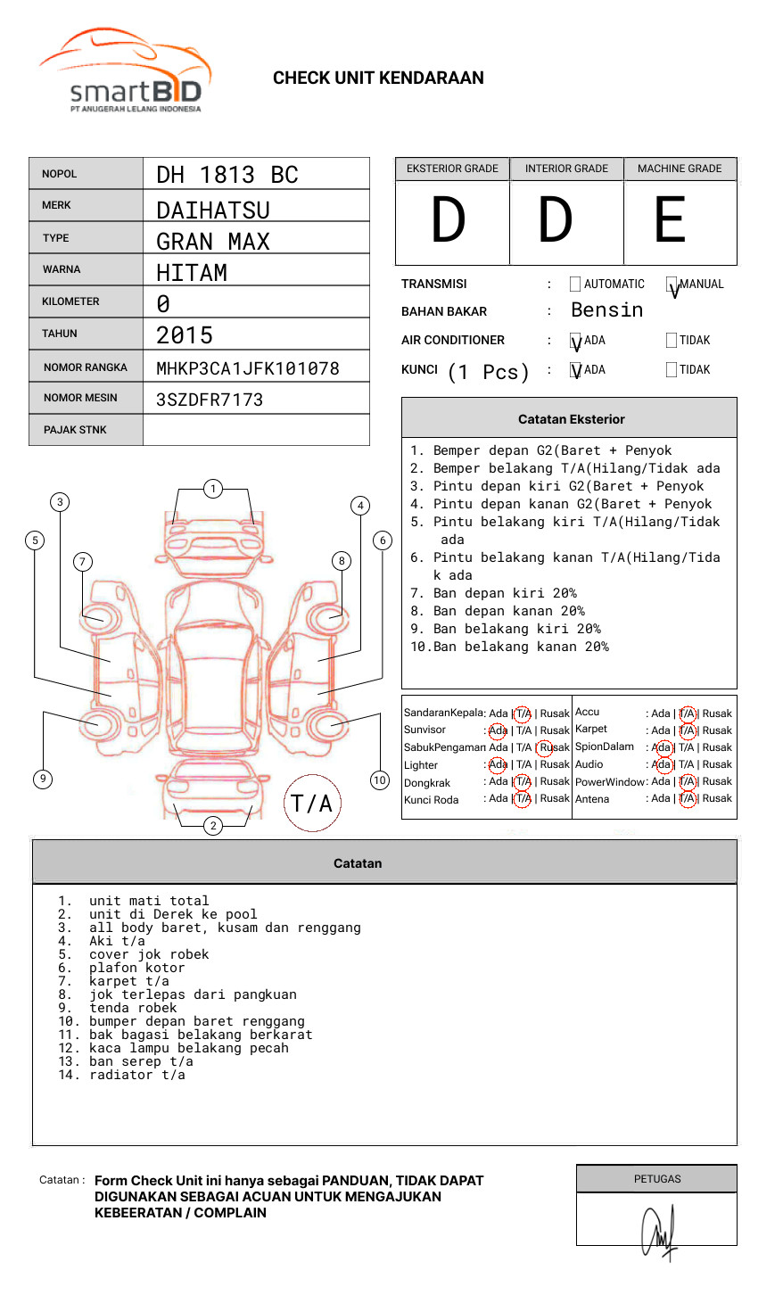 DAIHATSU GRAN MAX