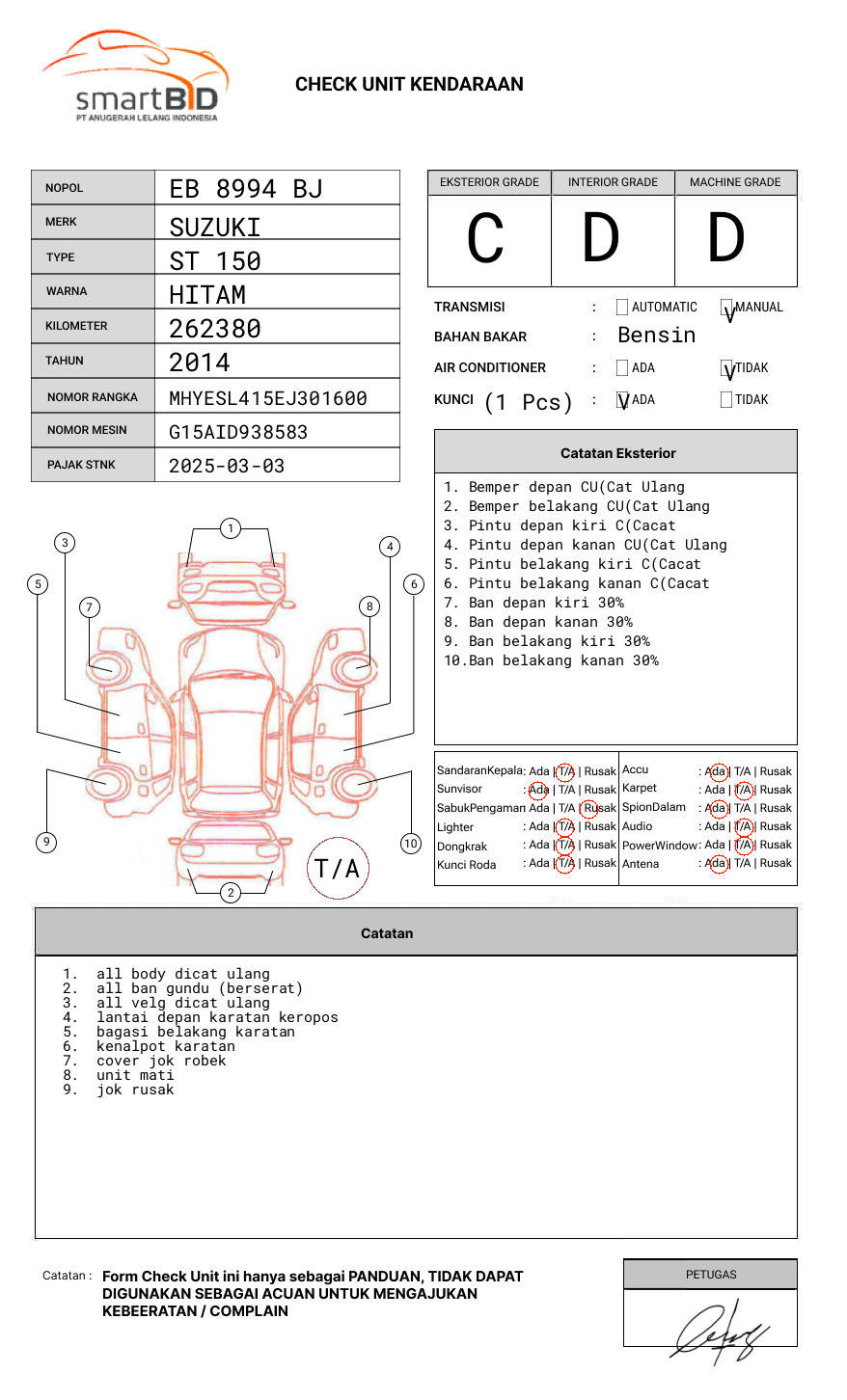SUZUKI  ST 150