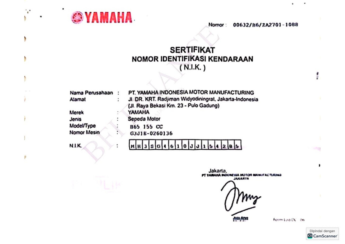 YAMAHA AEROX 155