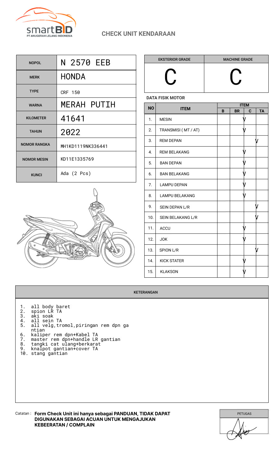 HONDA  CRF 150
