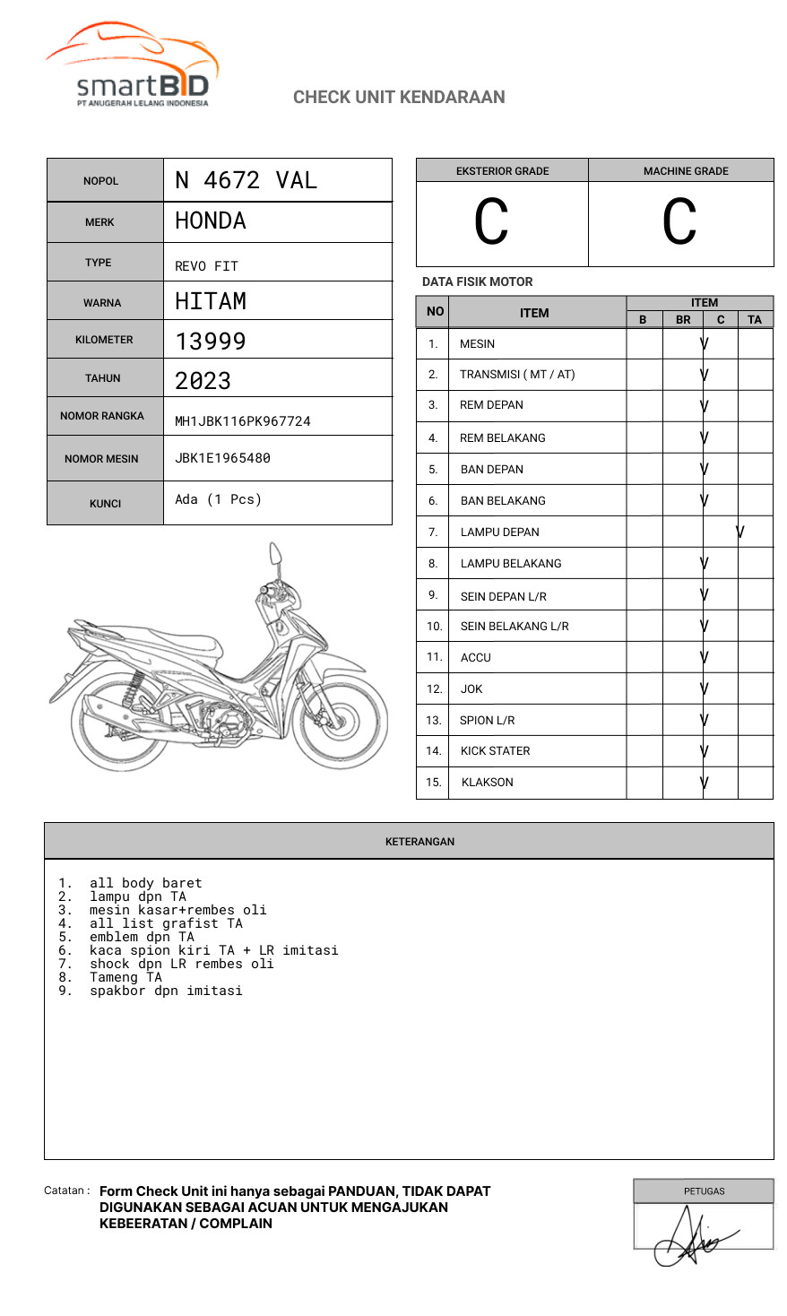HONDA REVO FIT