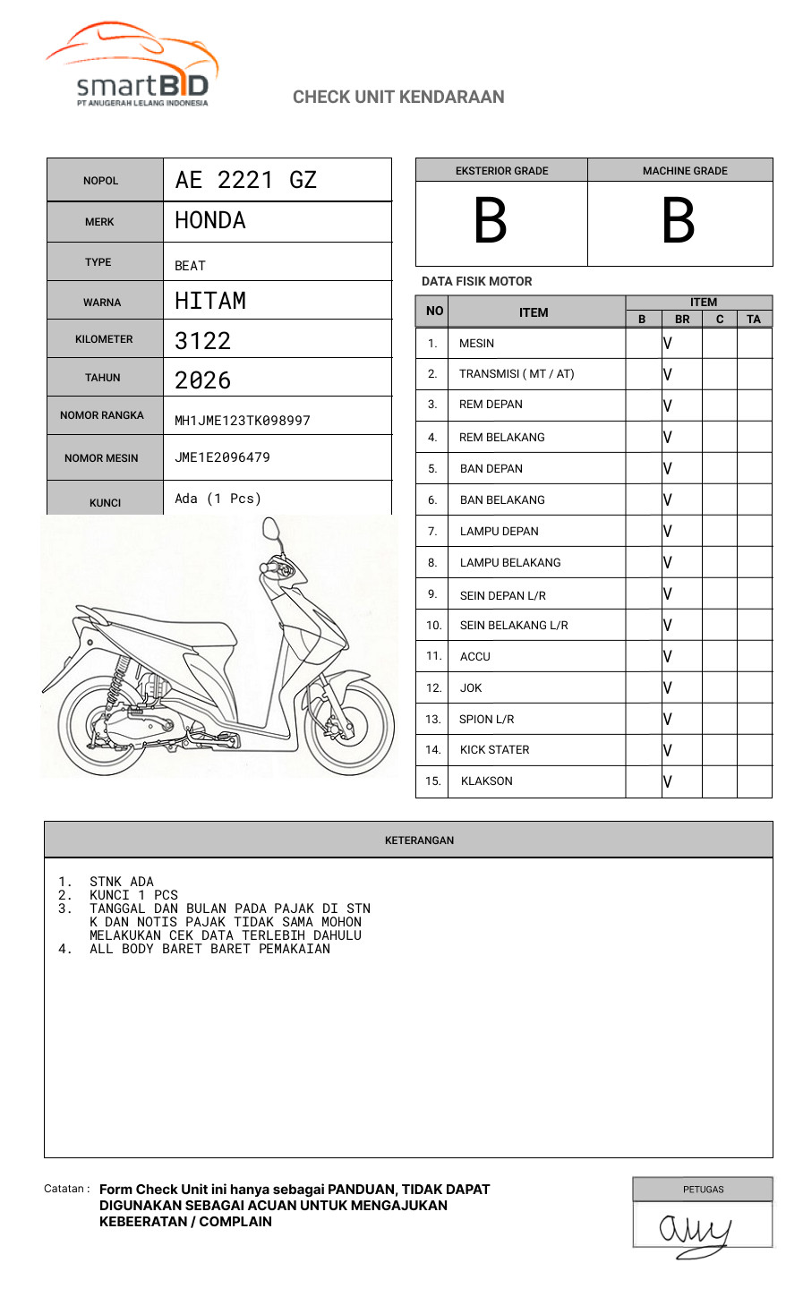 HONDA  BEAT