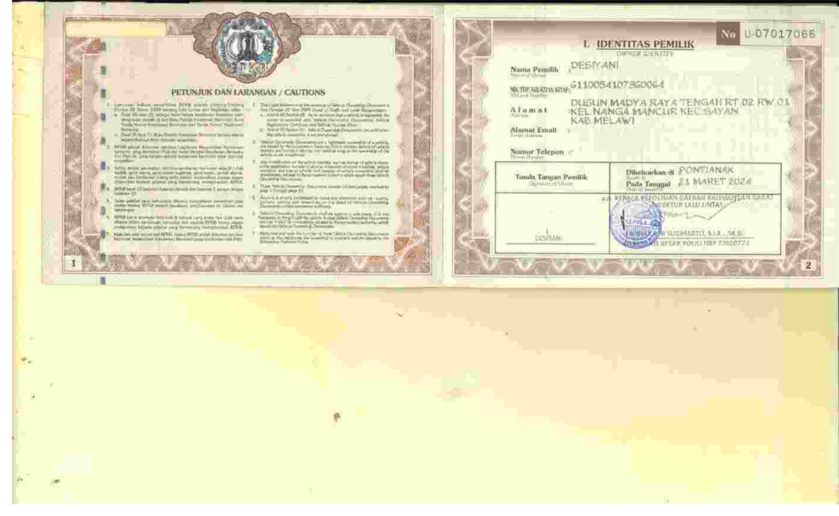 HONDA REVO FIT FI