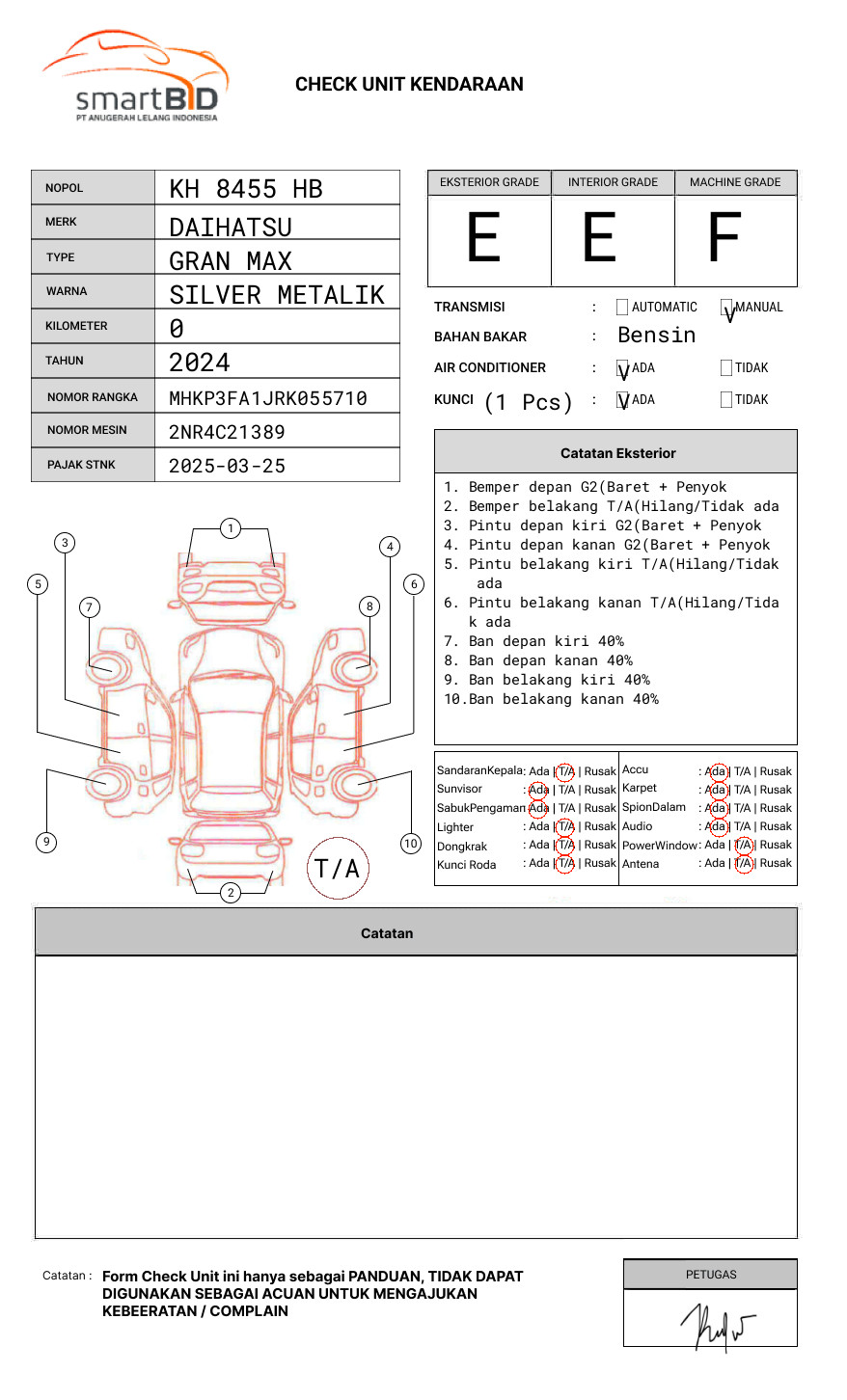 DAIHATSU  GRAN MAX  PICK-UP