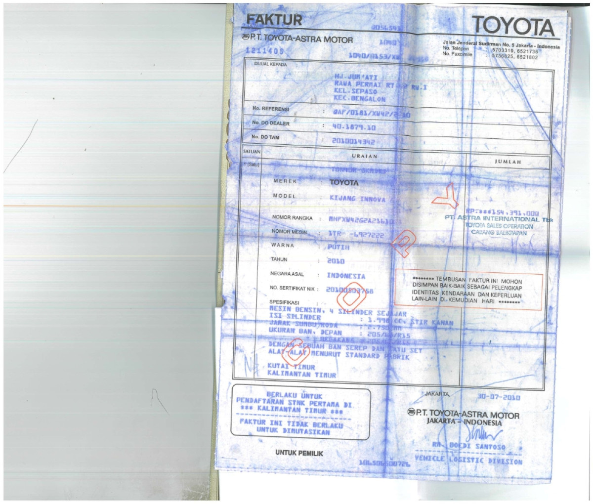 TOYOTA INNOVA