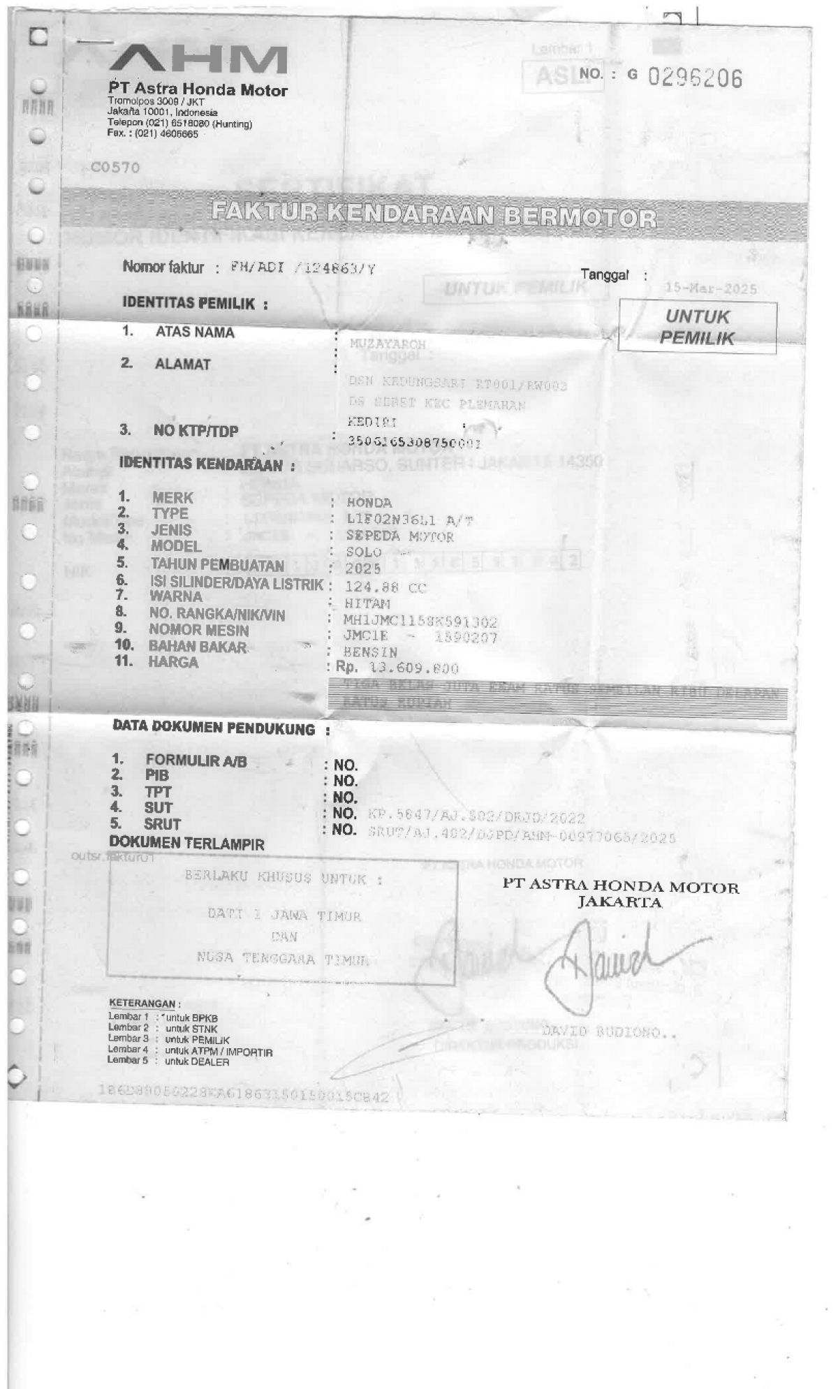 HONDA VARIO 125 CBS