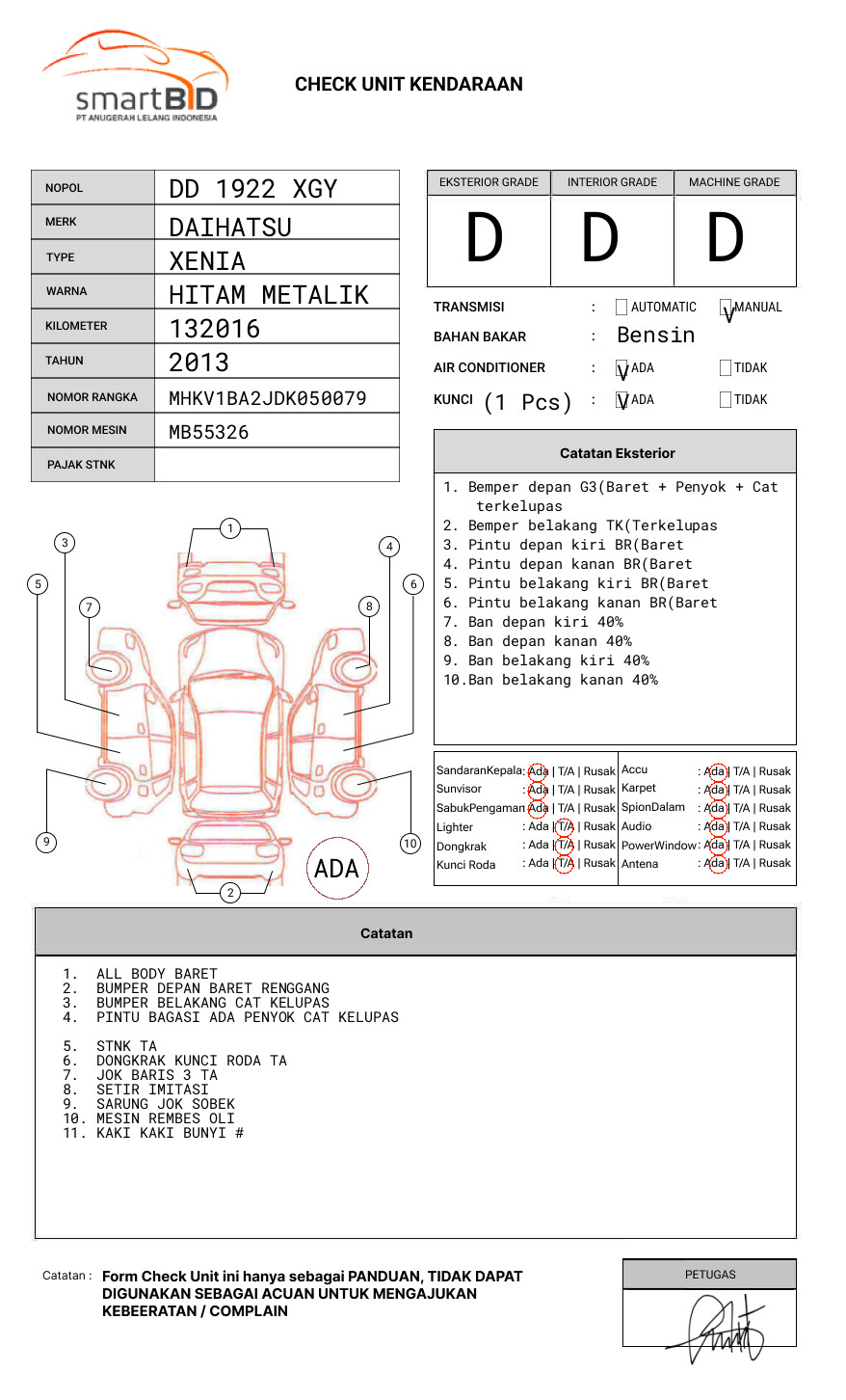 DAIHATSU  XENIA