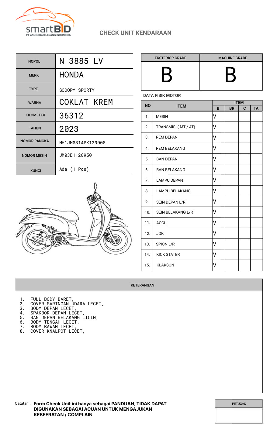 HONDA SCOOPY SPORTY