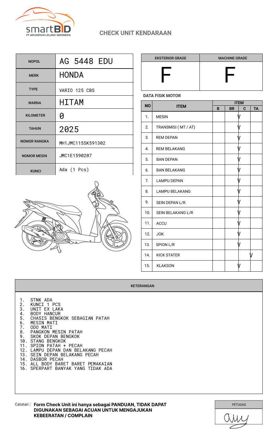 HONDA VARIO 125 CBS