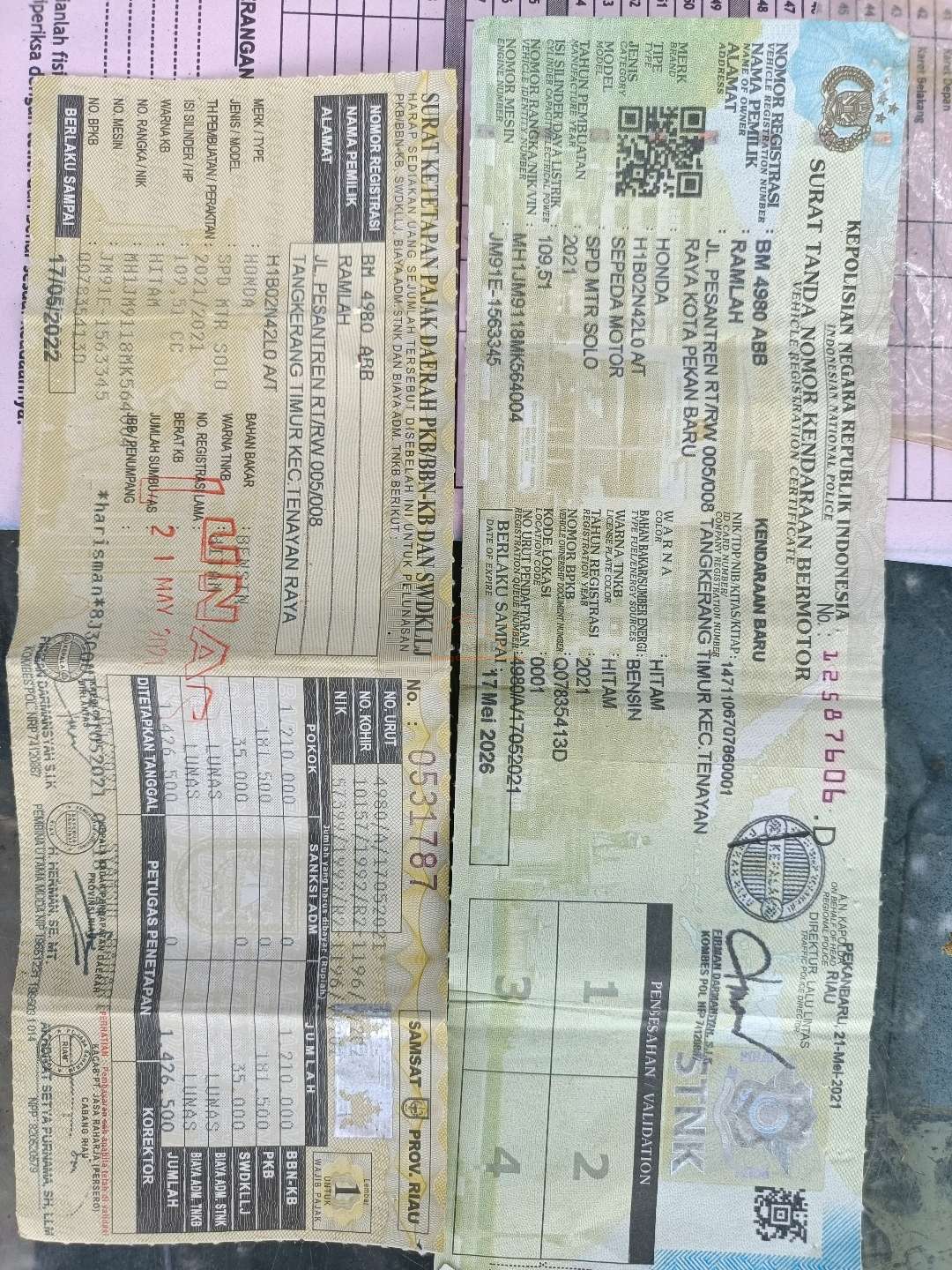HONDA BEAT CBS FI CW ISS