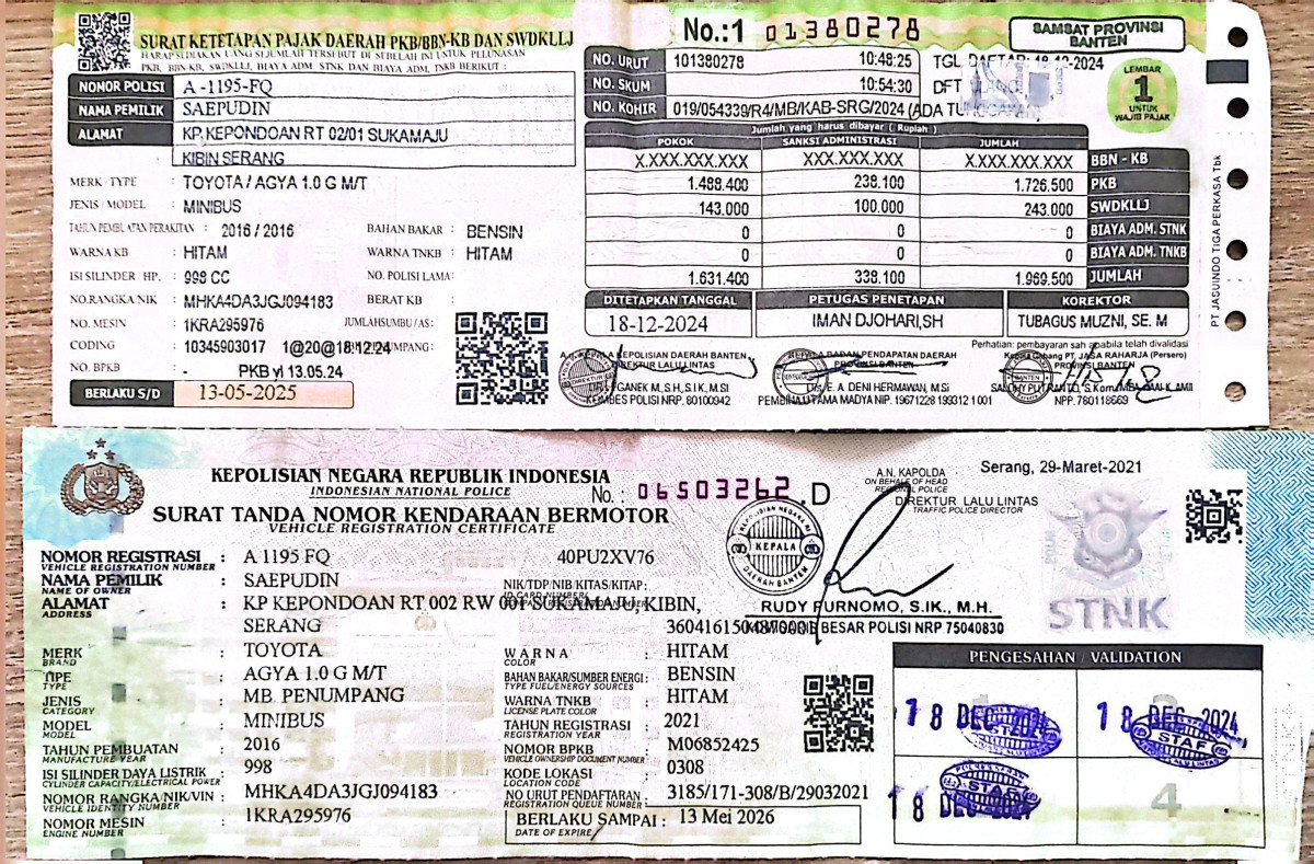 TOYOTA AGYA 1.0 G