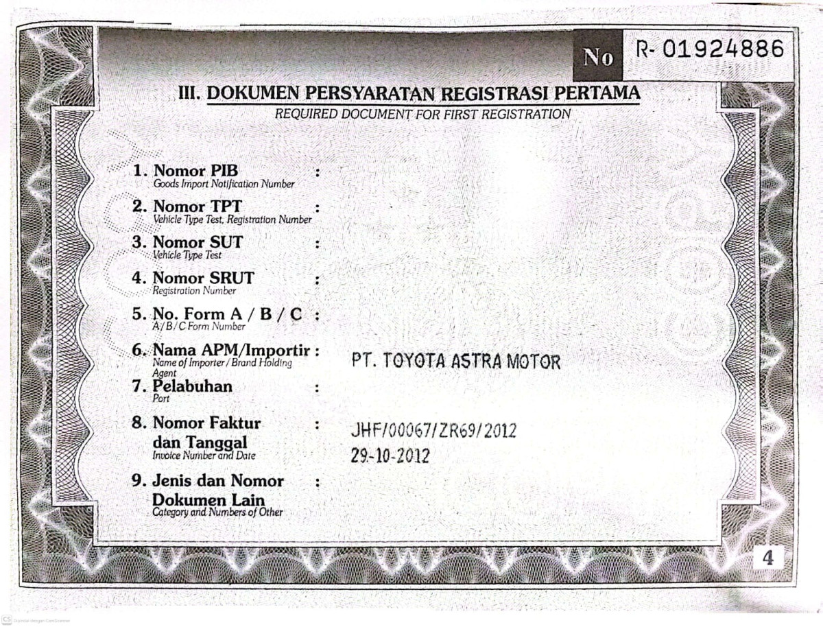 TOYOTA FORTUNER