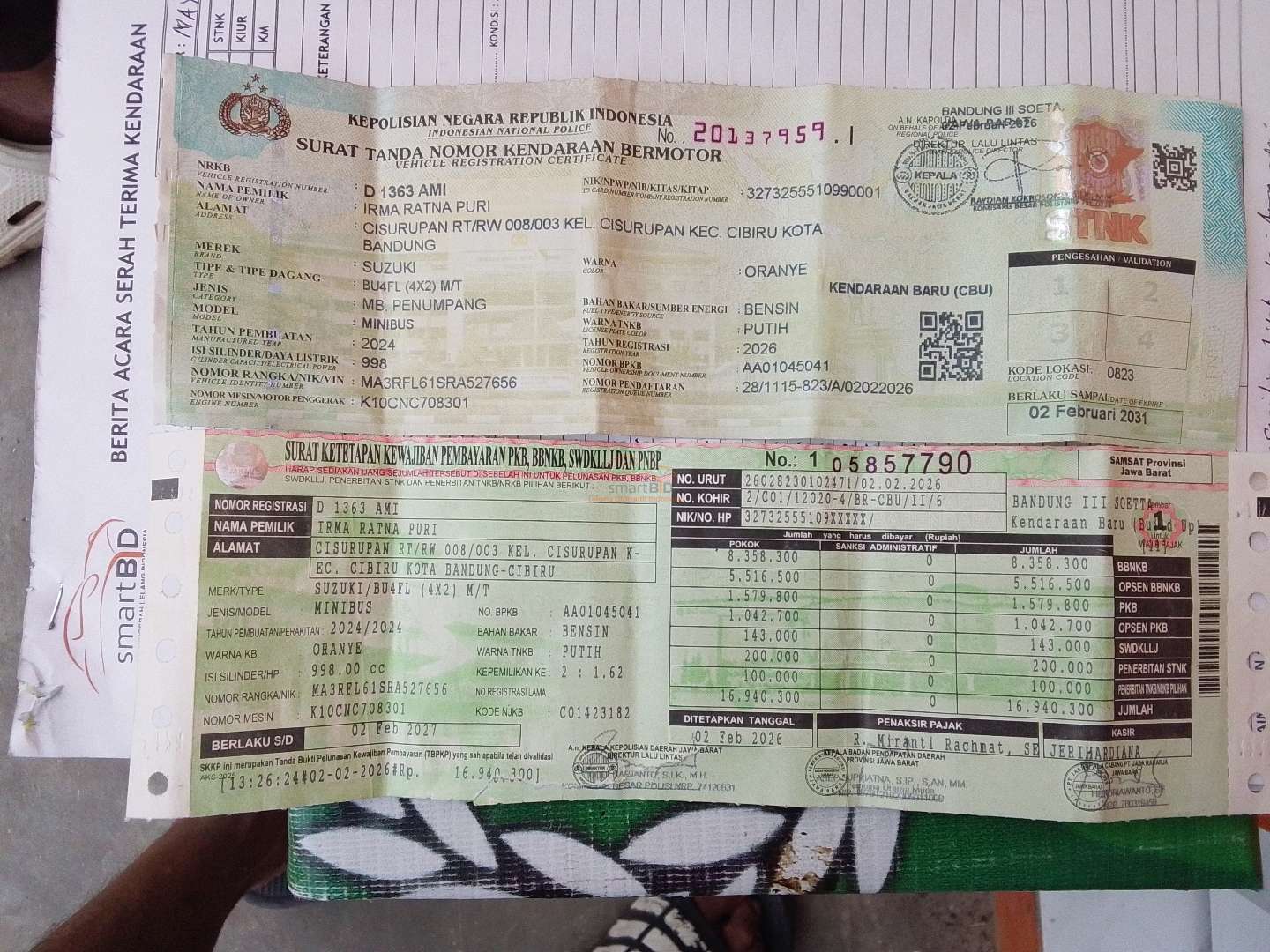 SUZUKI  ESPRESO BU4FL (4X2) MT