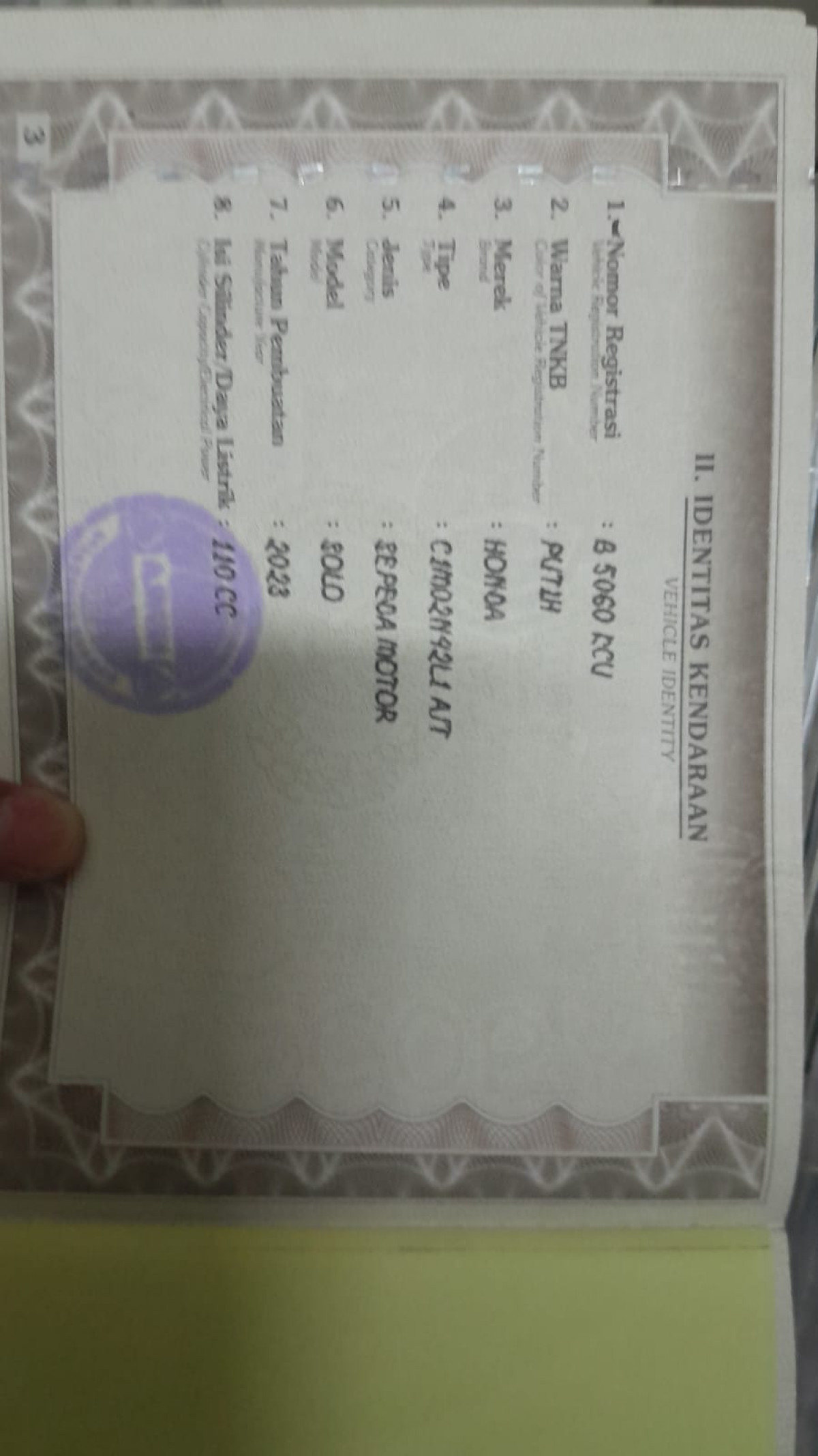 HONDA GENIO