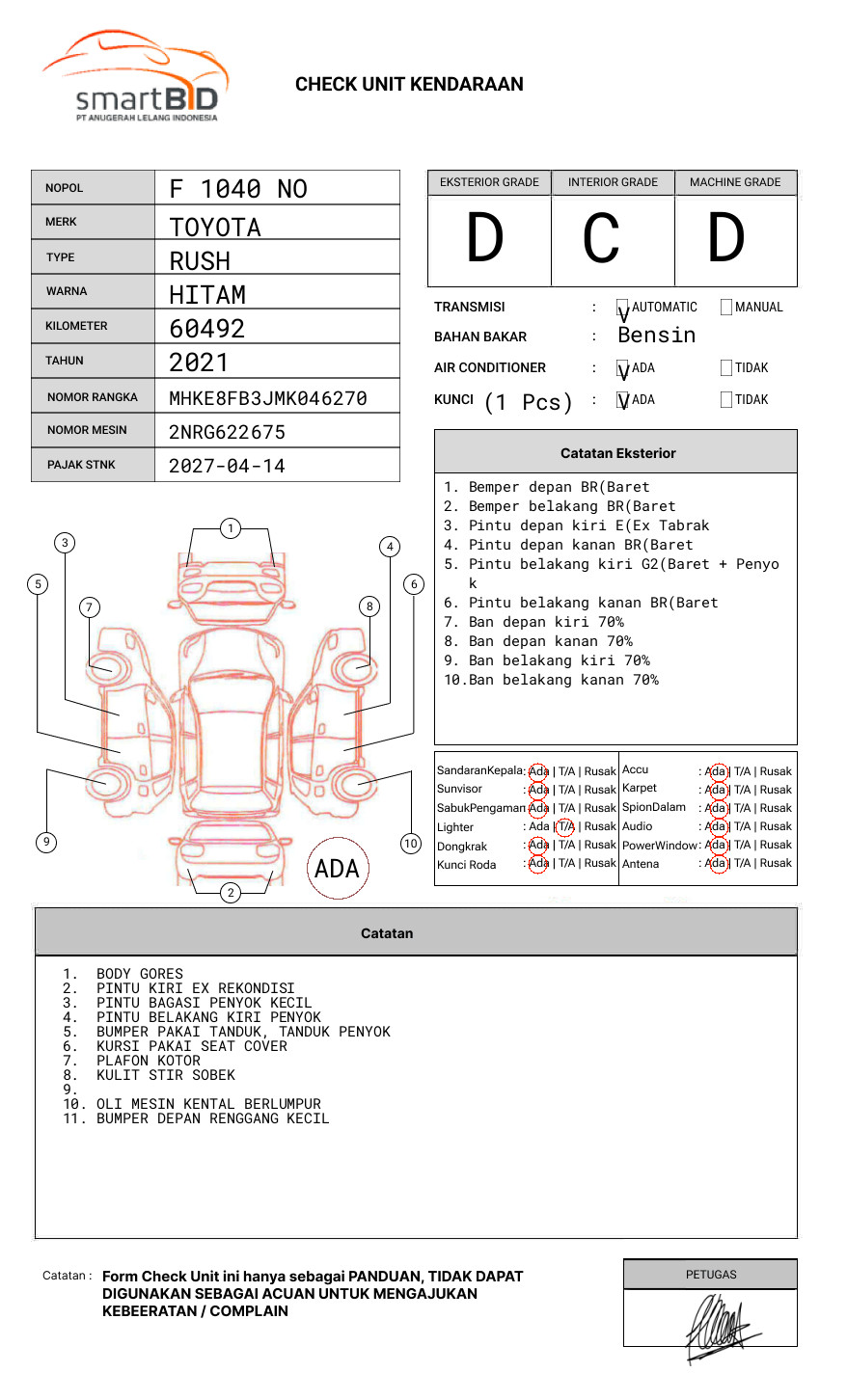 TOYOTA RUSH S