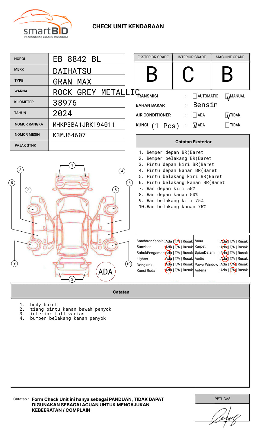 DAIHATSU GRAN MAX