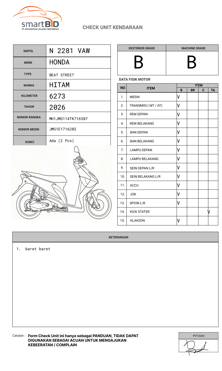 HONDA BEAT STREET