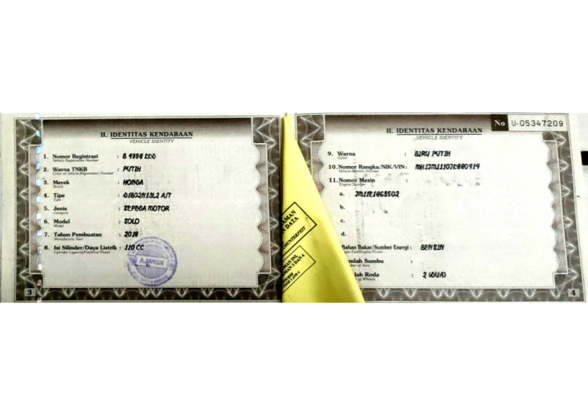 HONDA BEAT CBS FI CW