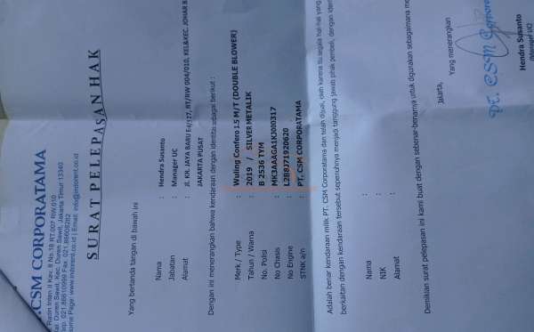 WULING CONFERO