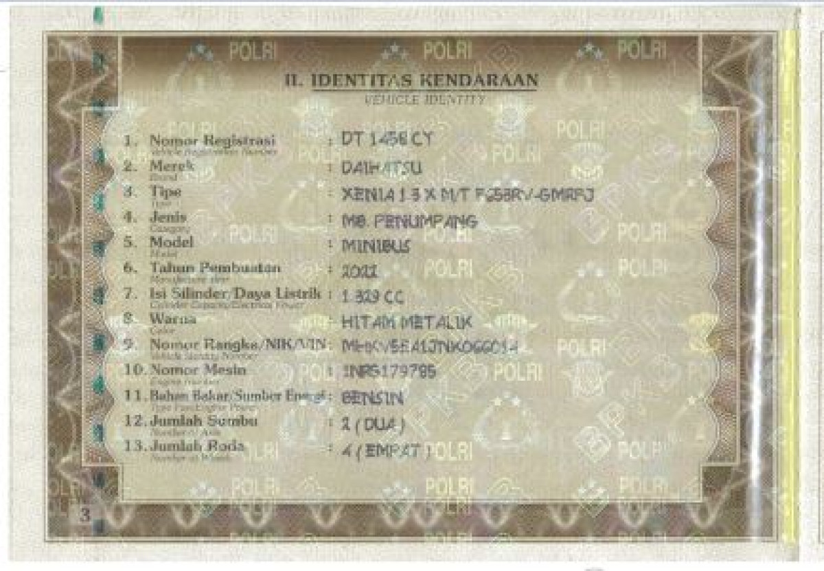 DAIHATSU XENIA 1.3 X