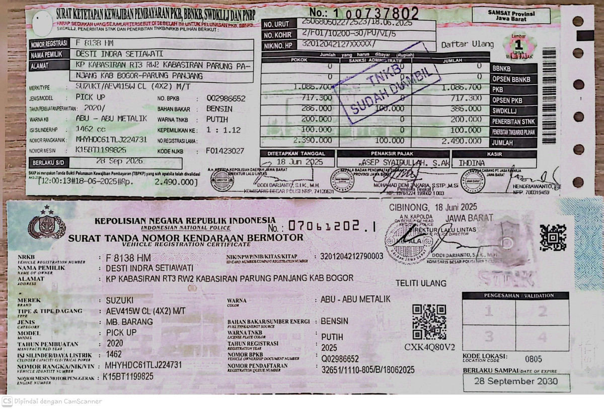 SUZUKI CARRY CL PICK UP