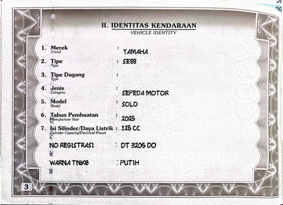 YAMAHA MIO M3 CW