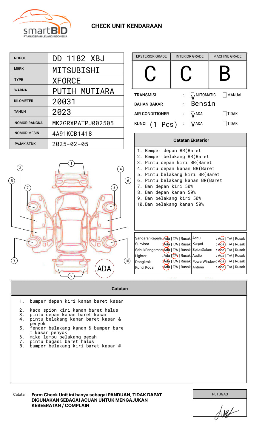 MITSUBISHI XFORCE ULTIMATE