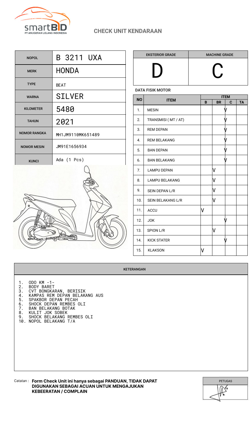 HONDA BEAT