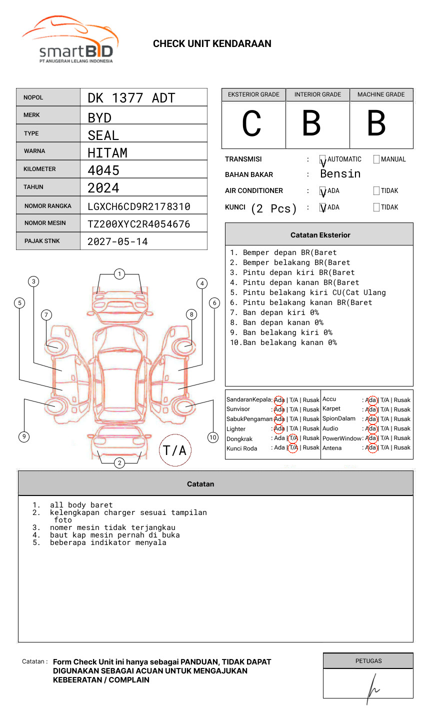 BYD SEAL PREMIUM (4X2)