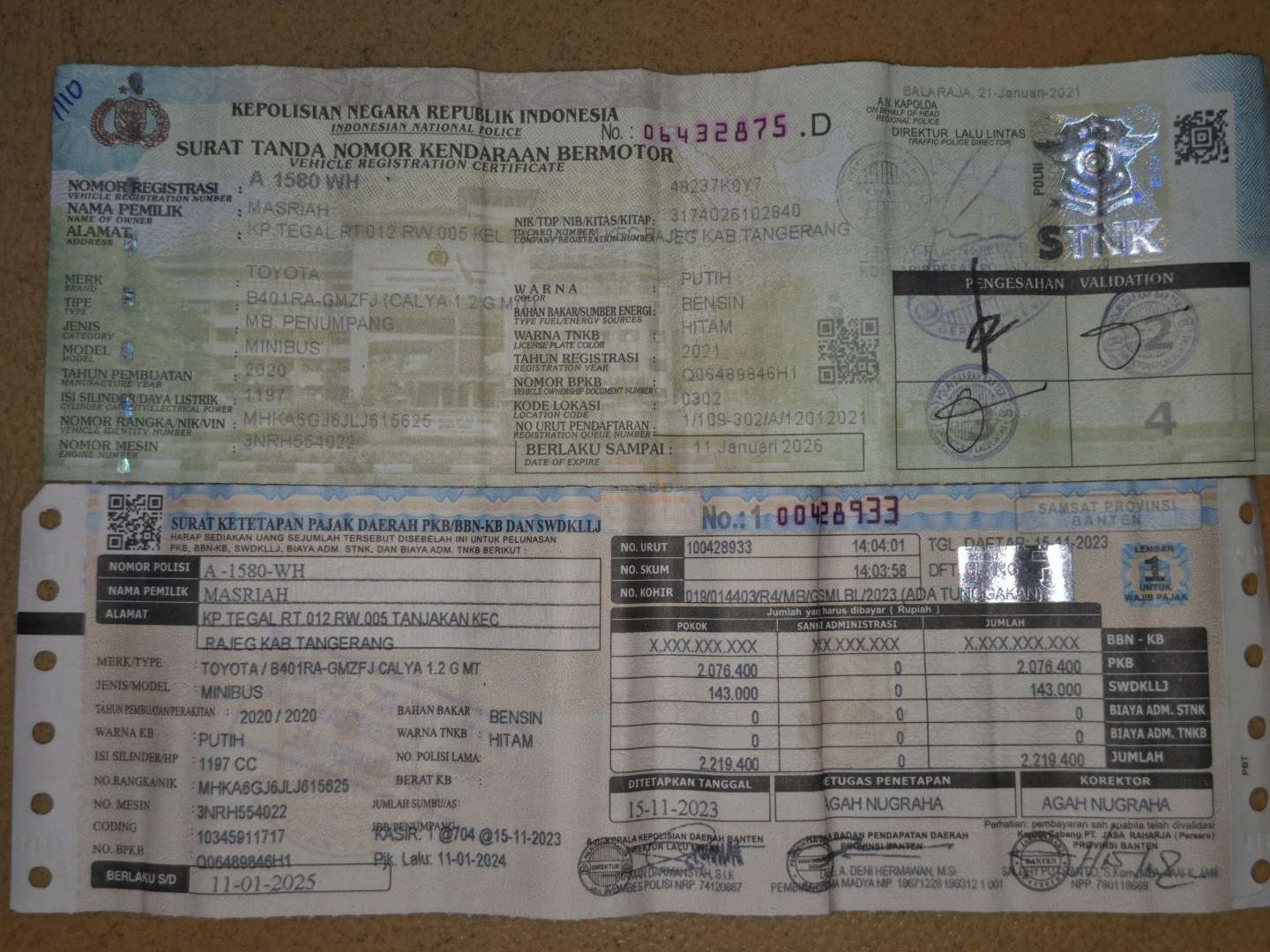 TOYOTA CALYA 1.2 G M/T