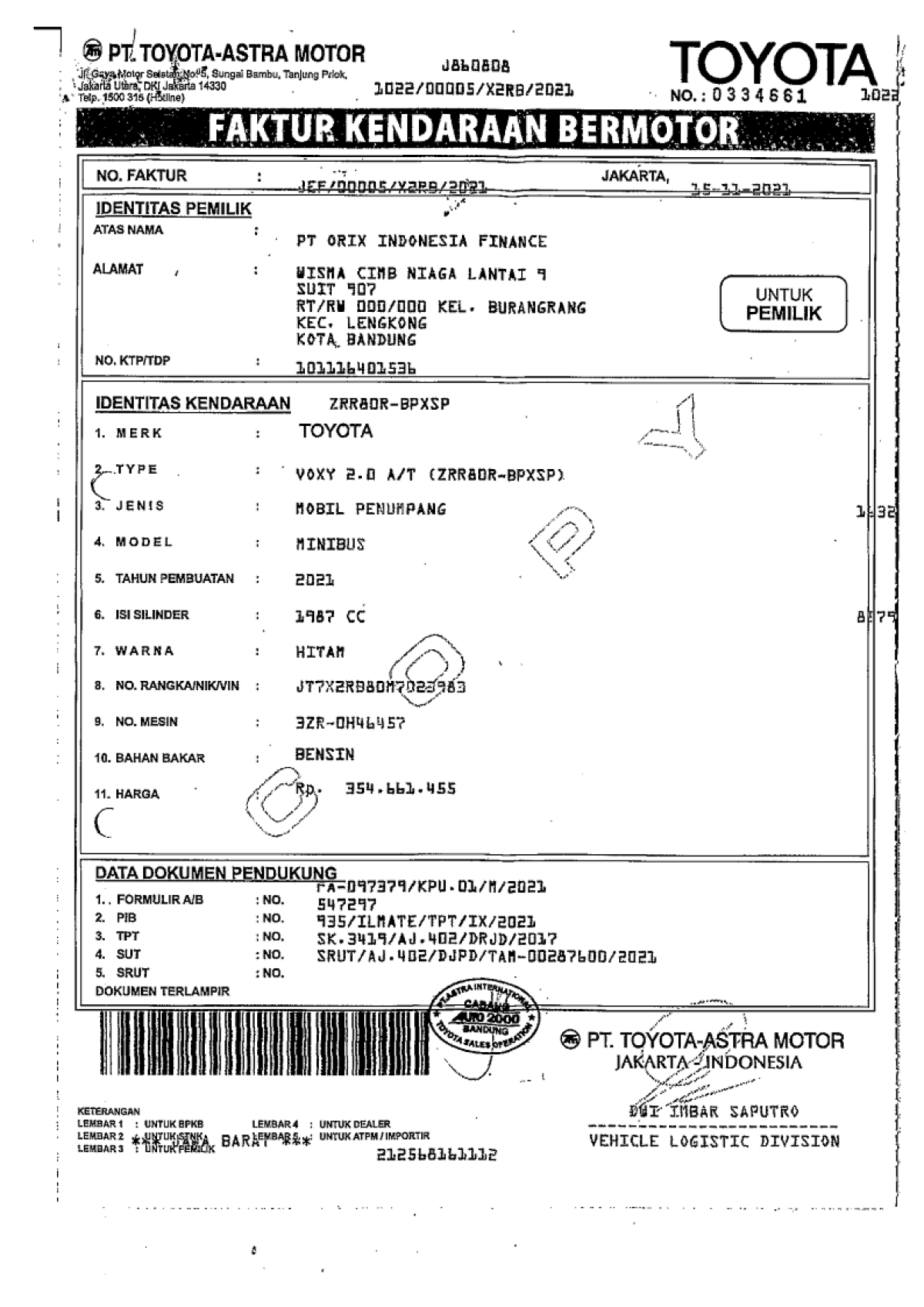 TOYOTA VOXY 2.0 AT
