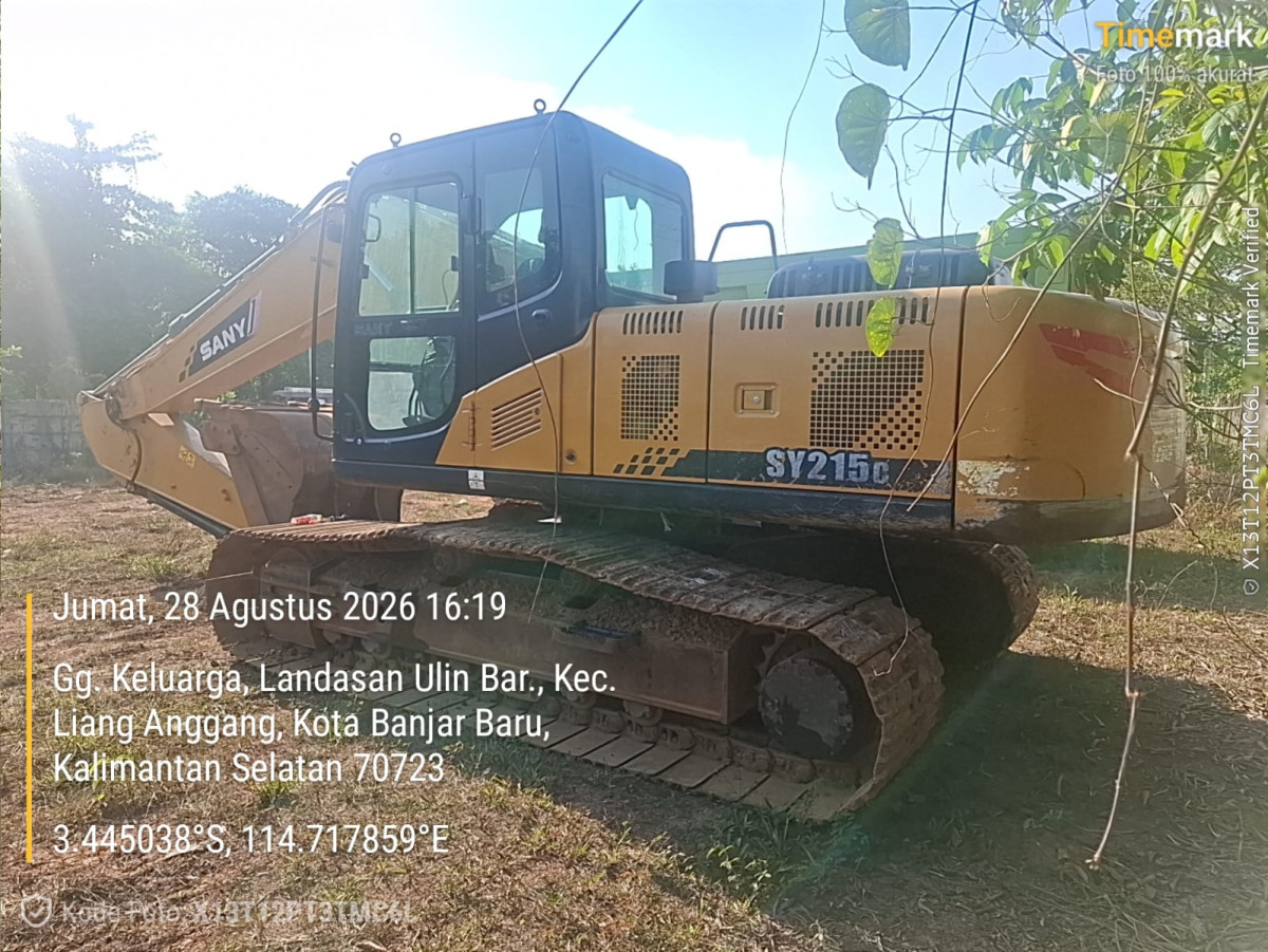 SANY EXCAVATOR SY215C