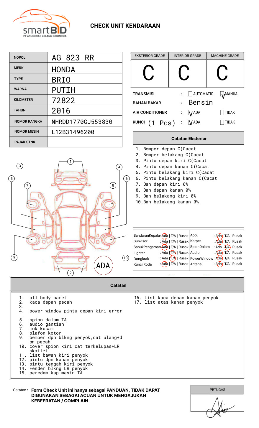 HONDA  BRIO  SATYA DD1 1.2 E