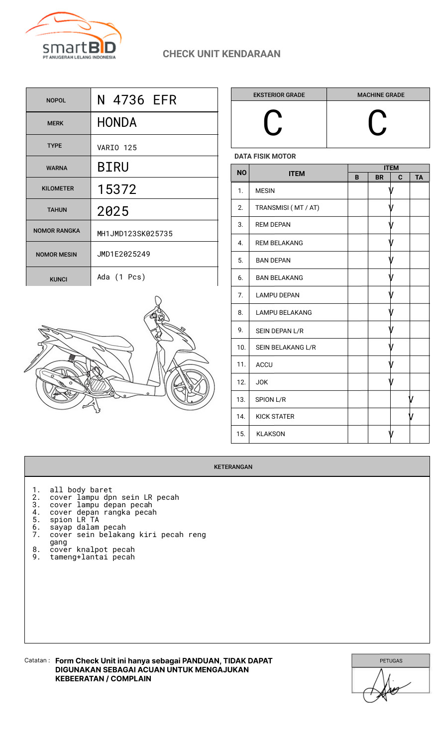 HONDA VARIO 125