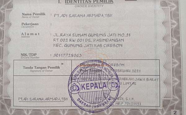TOYOTA AVANZA 1.3 G