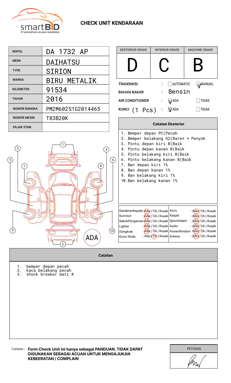 DAIHATSU SIRION