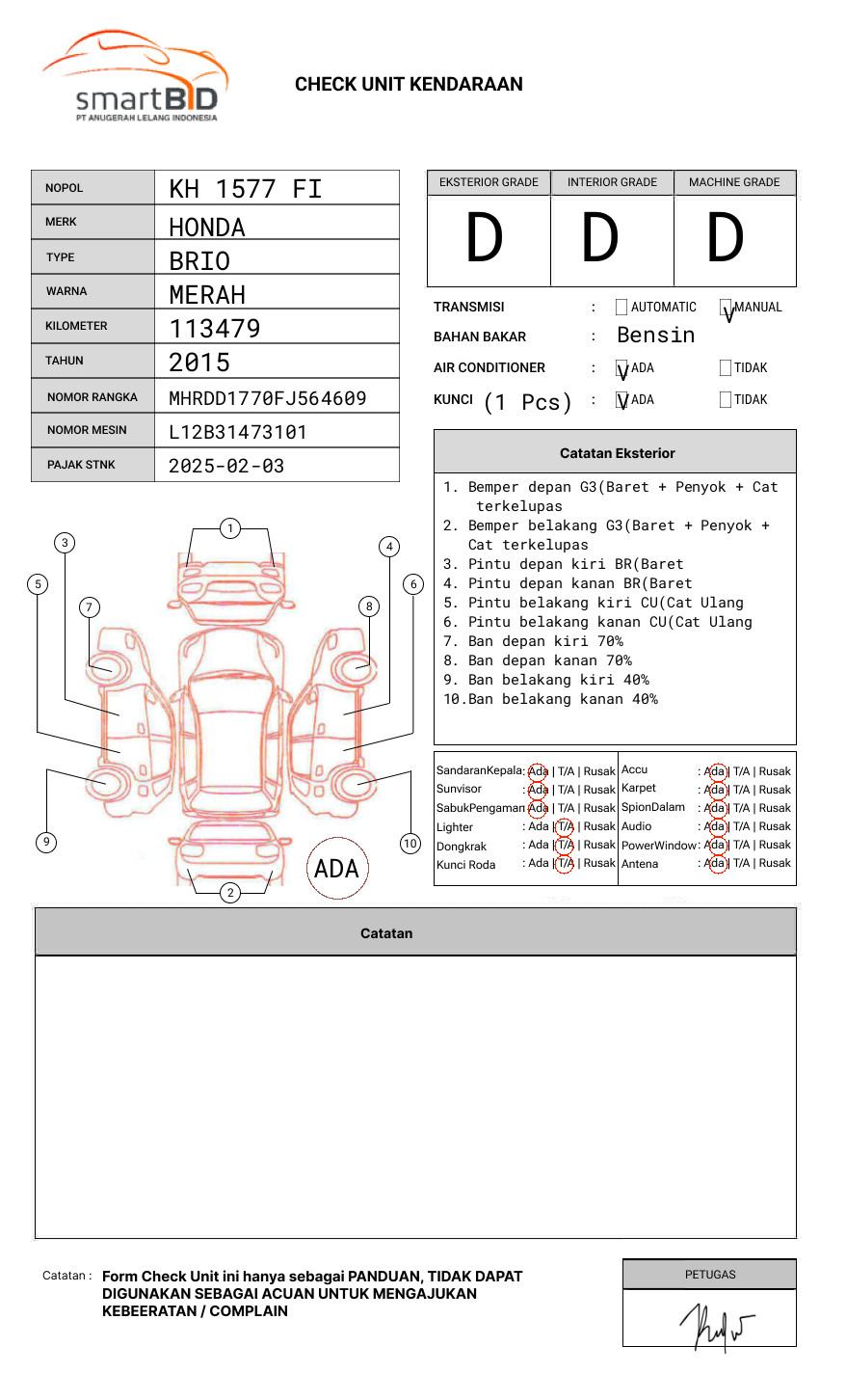 HONDA BRIO