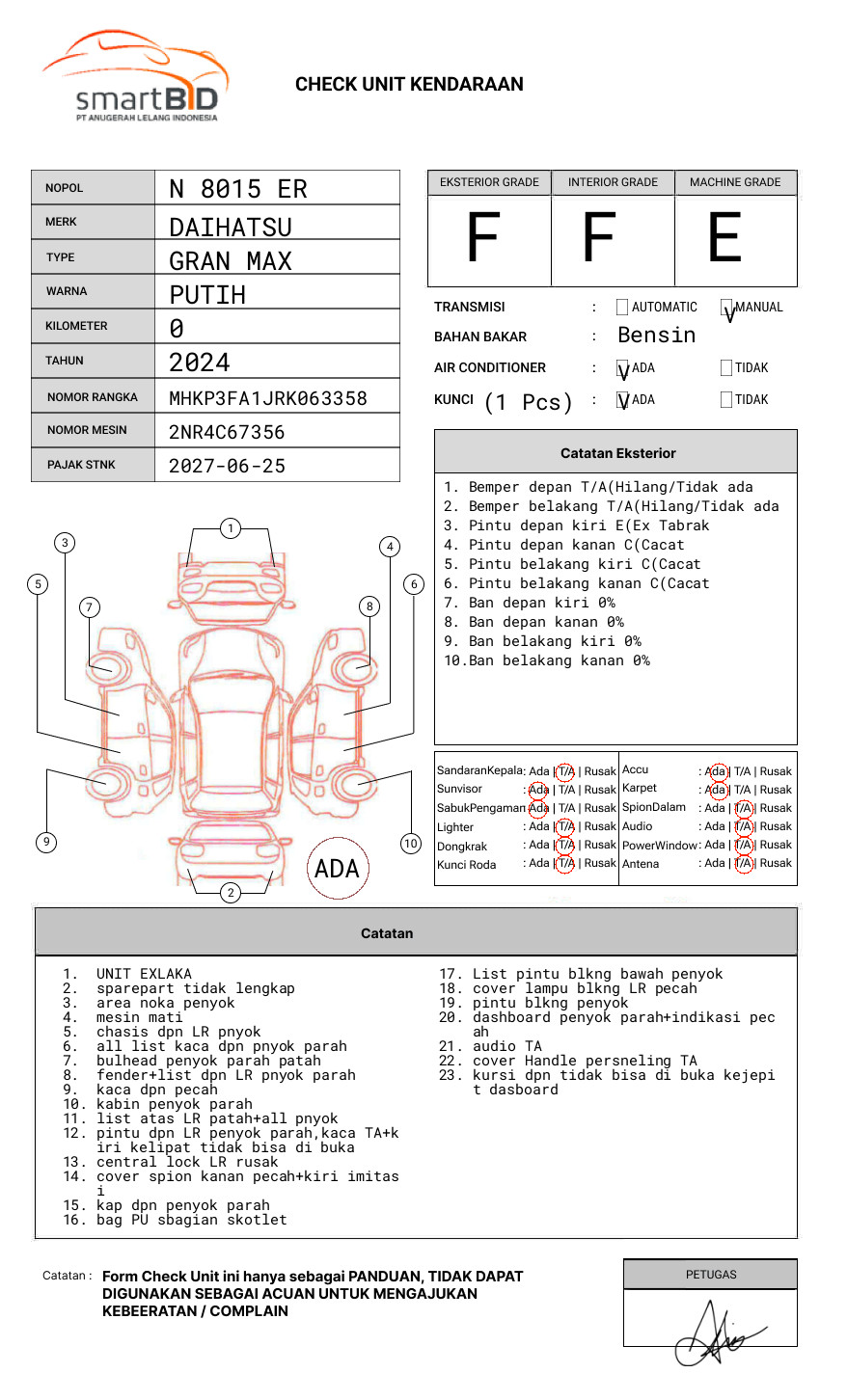 DAIHATSU GRAN MAX PICK-UP