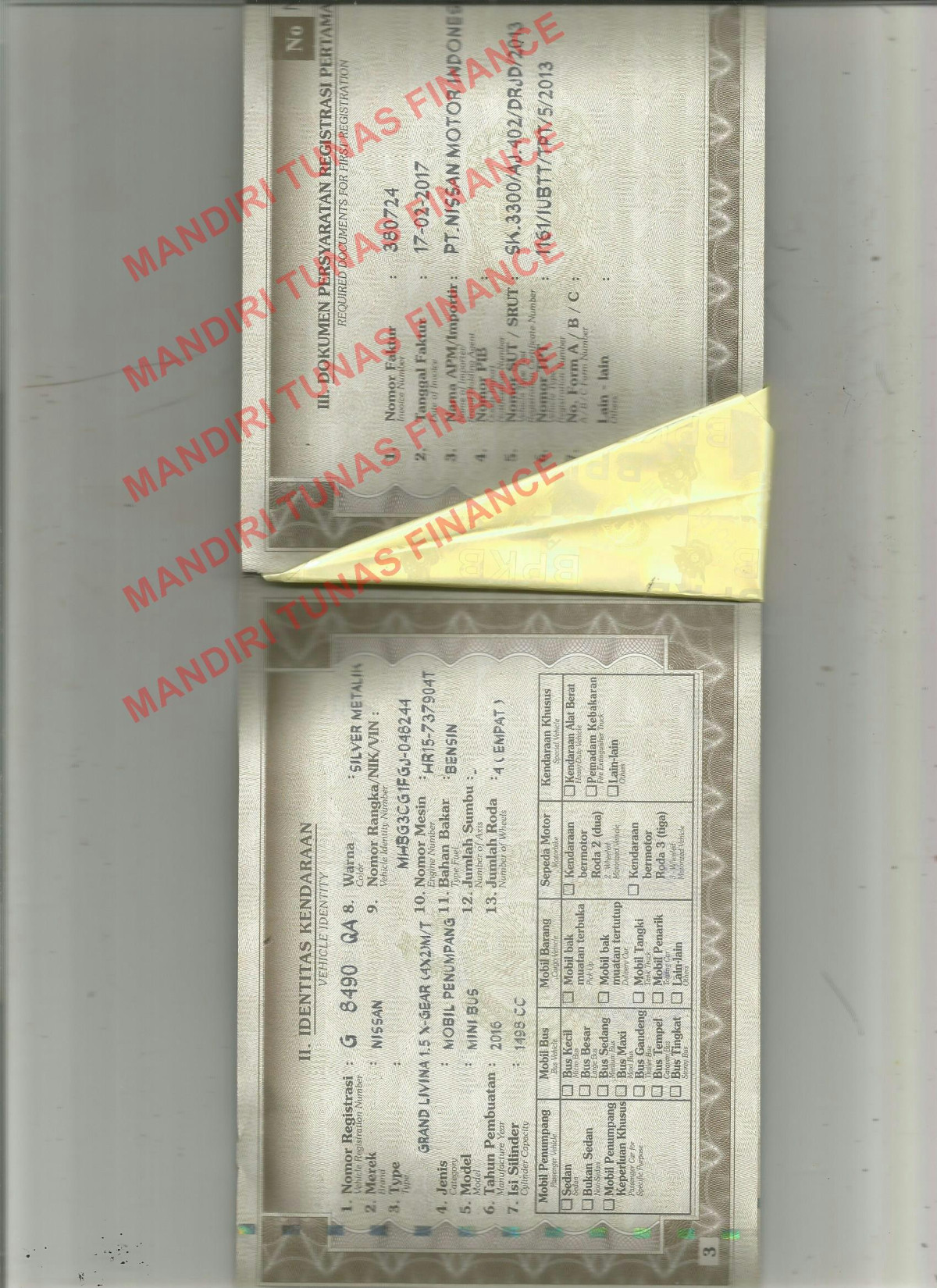 NISSAN  LIVINA GRAND  1.5 X – GEAR