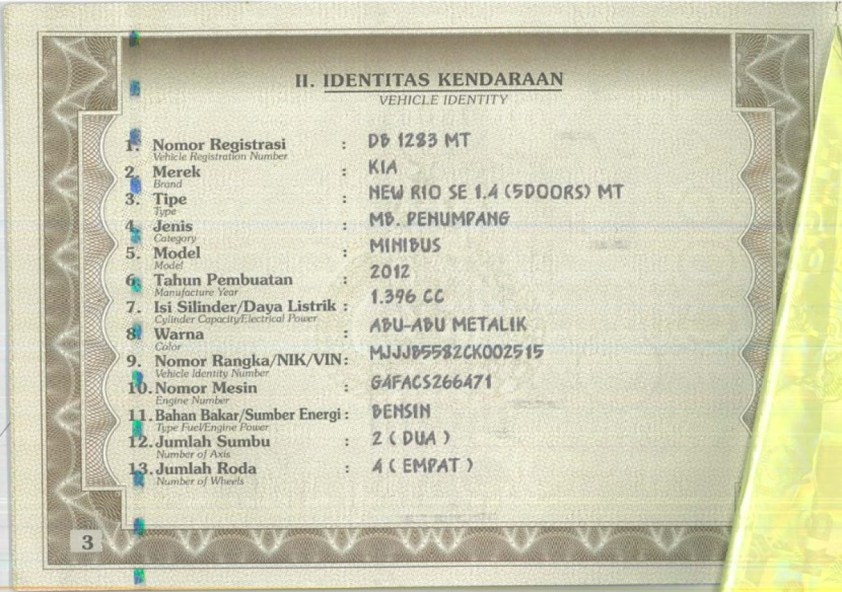 KIA RIO