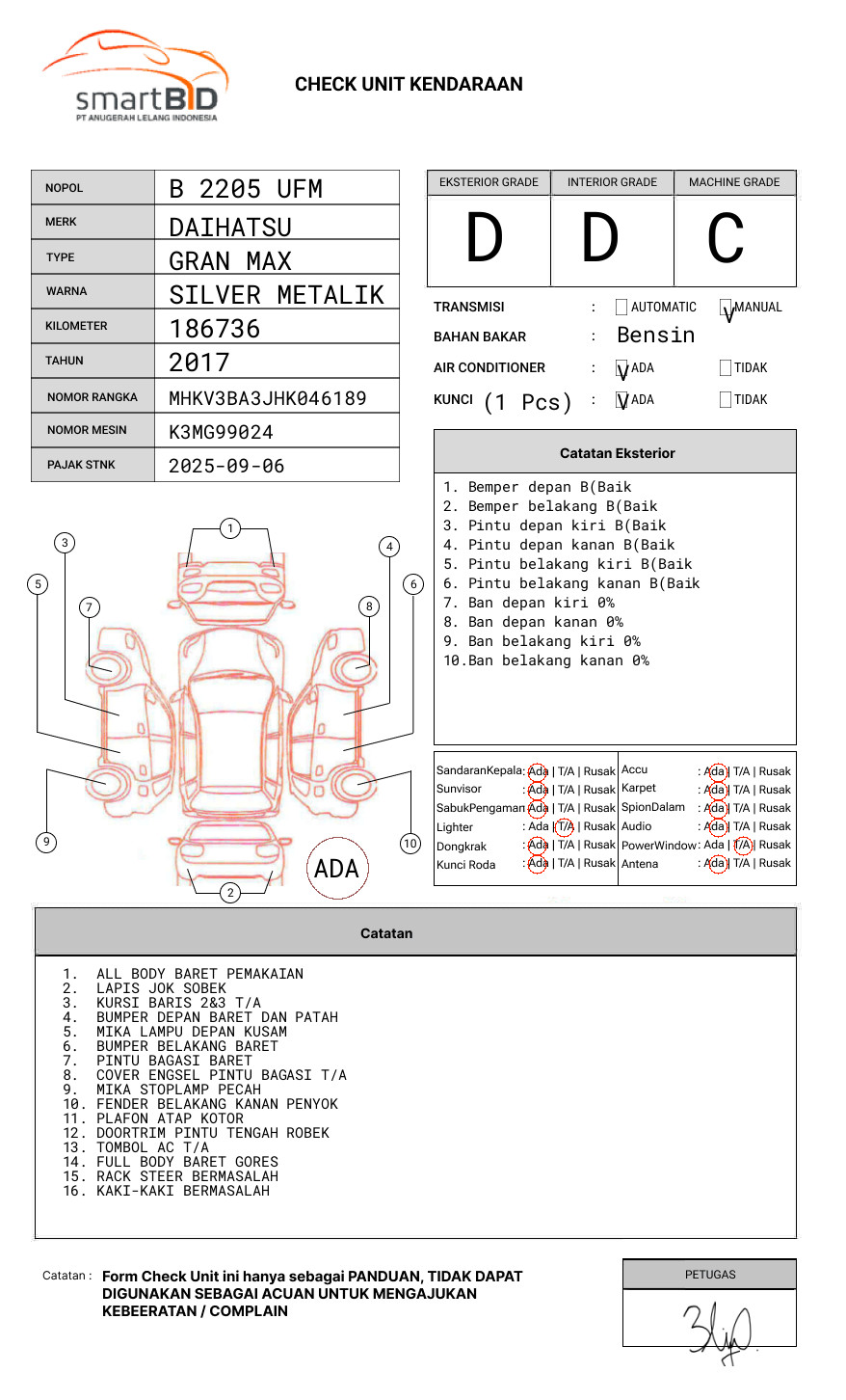 DAIHATSU  GRAN MAX