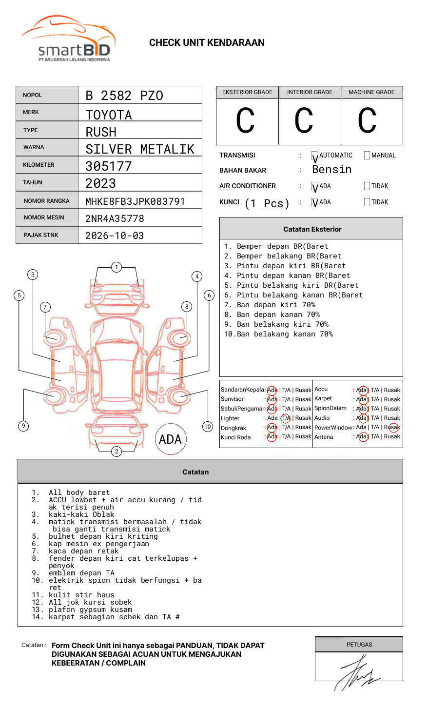 TOYOTA  RUSH  S