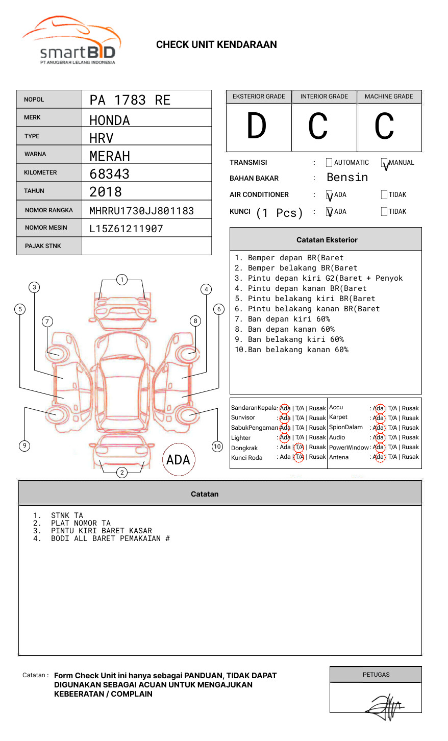 HONDA HRV