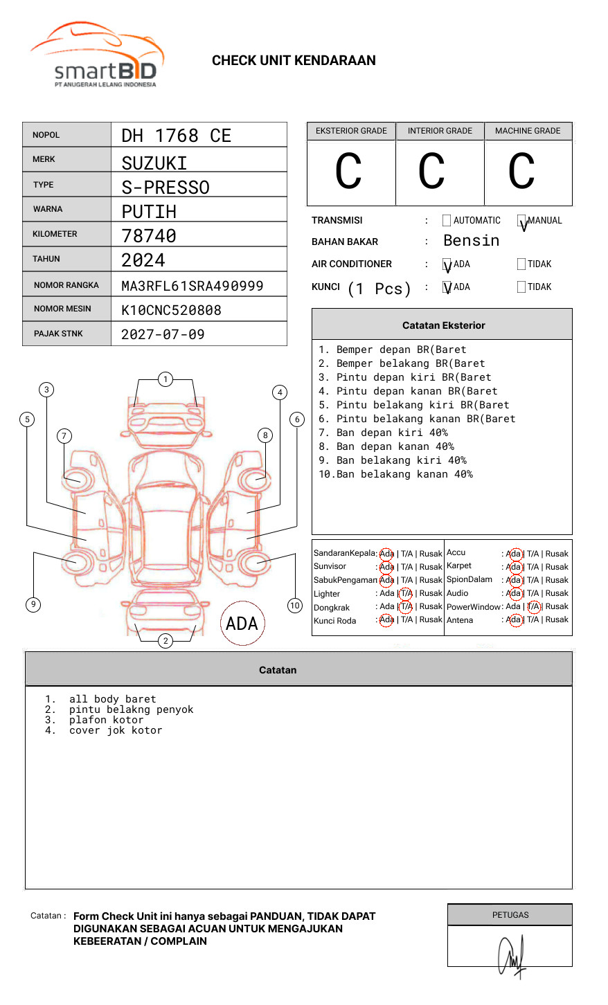 SUZUKI S-PRESSO