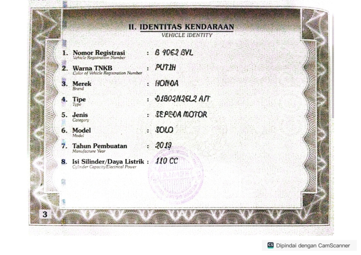 HONDA BEAT CBS FI CW